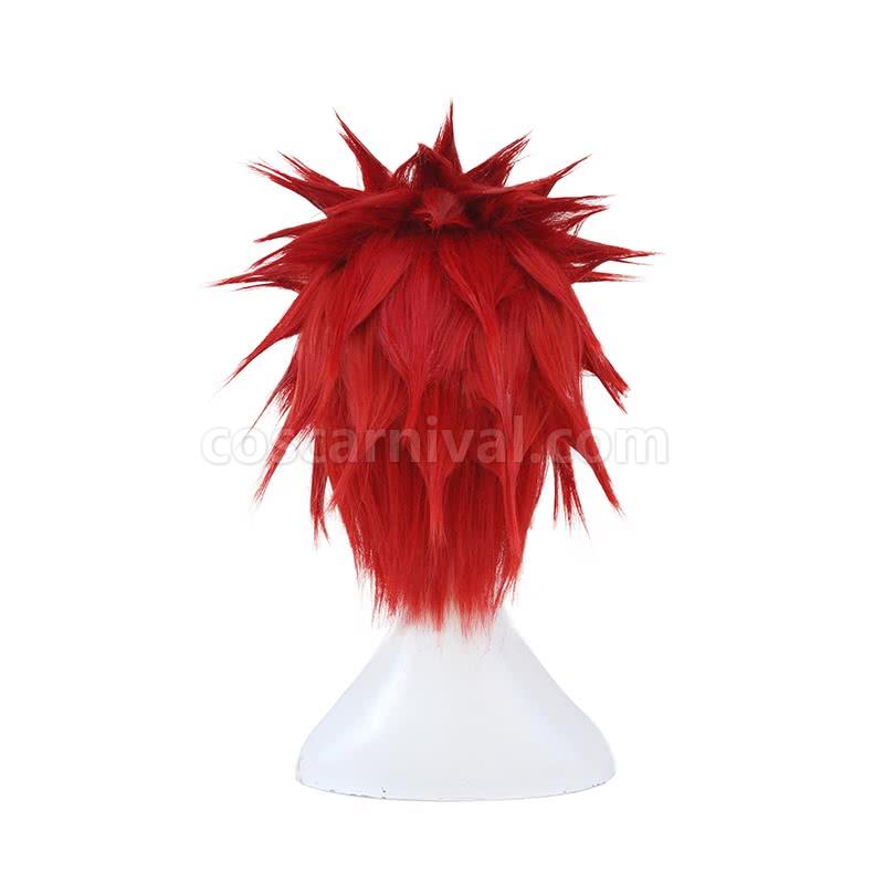 My Hero Academia Eijiro Kirishima Short Red Cosplay Costume coscarnival