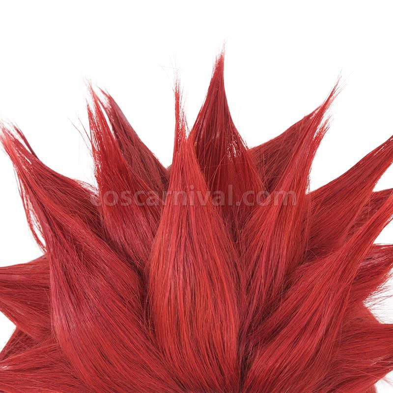 My Hero Academia Eijiro Kirishima Short Red Cosplay Costume coscarnival