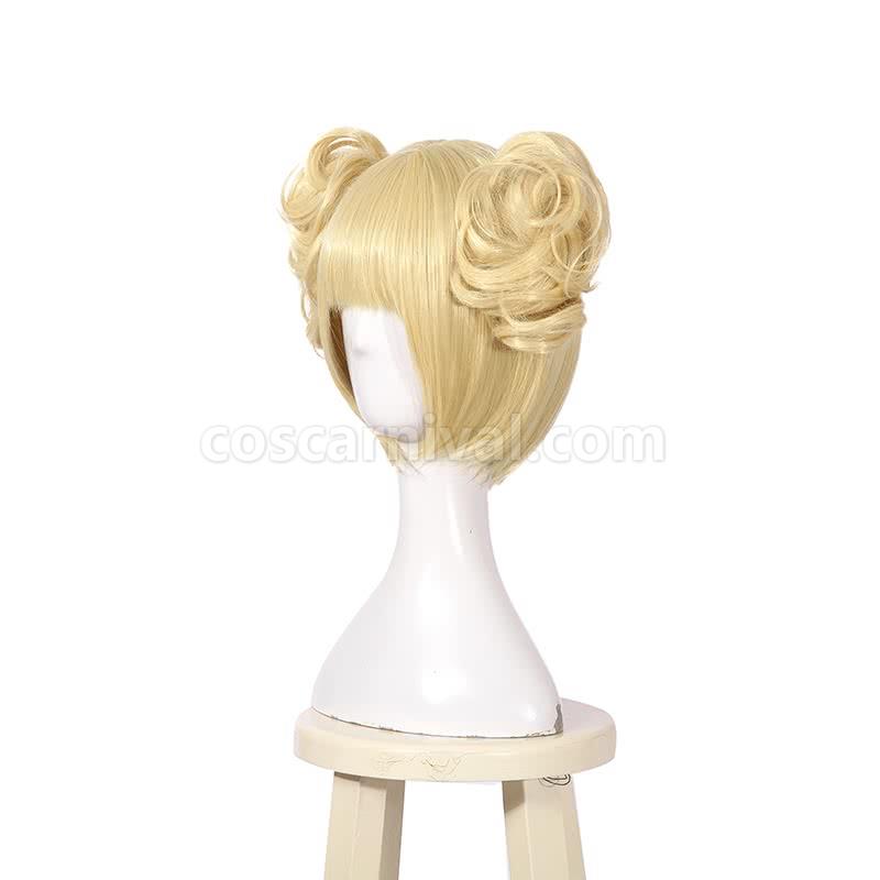 僕のヒーローアカデミア トーガヒミコ ショートブロンドヘア JF271 コスプレ衣装 coscarnival