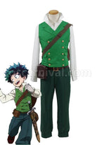 My Hero Academia Izuku Midoriya Green Cosplay Costume coscarnival