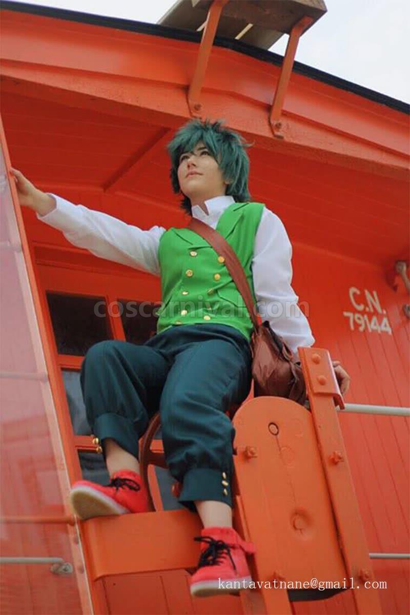 My Hero Academia 미도리야 이즈쿠 그린 코스프레 의상 coscarnival