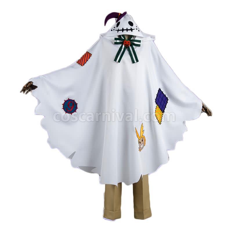 僕のヒーローアカデミア 緑谷出久 白ロングマント コスプレ衣装 coscarnival