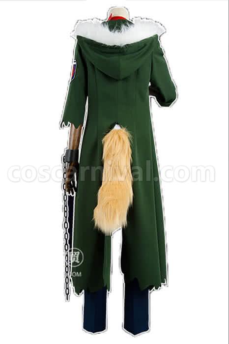 僕のヒーローアカデミア 爆豪勝己 ハロウィン グリーン コスプレ衣装 coscarnival