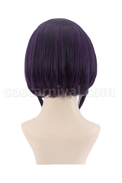 my hero academia kyoka jiro purple short wigs cosplay costume