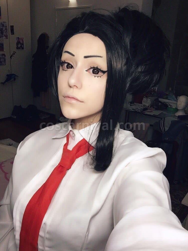 僕のヒーローアカデミア モモ 八百万女 黒 コスプレ衣装 coscarnival