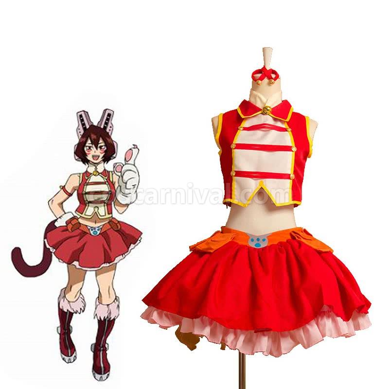 僕のヒーローアカデミア プッシーキャッツ 3色 コスプレ衣装