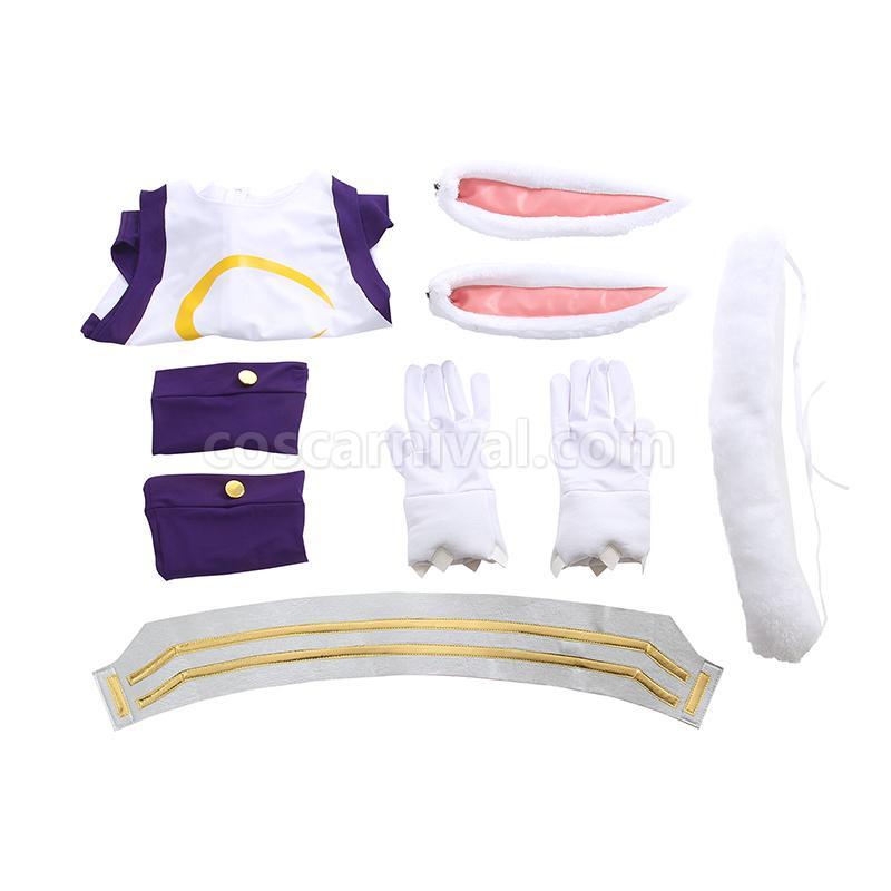My Hero Academia Rabbit Hero Miruko JumpSuit Cosplay Costume coscarnival