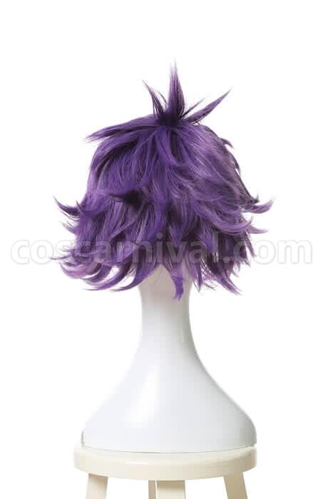 my hero academia shinsou hitoshi short purple wigs costumes