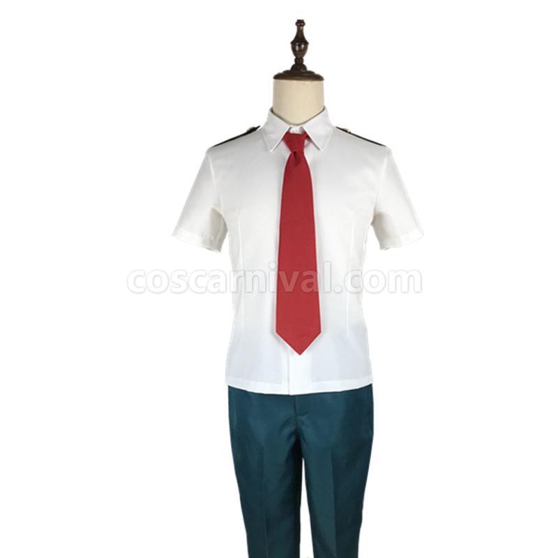 My Hero Academia Summer Short Sleeve Uniform Cosplay Costume coscarnival