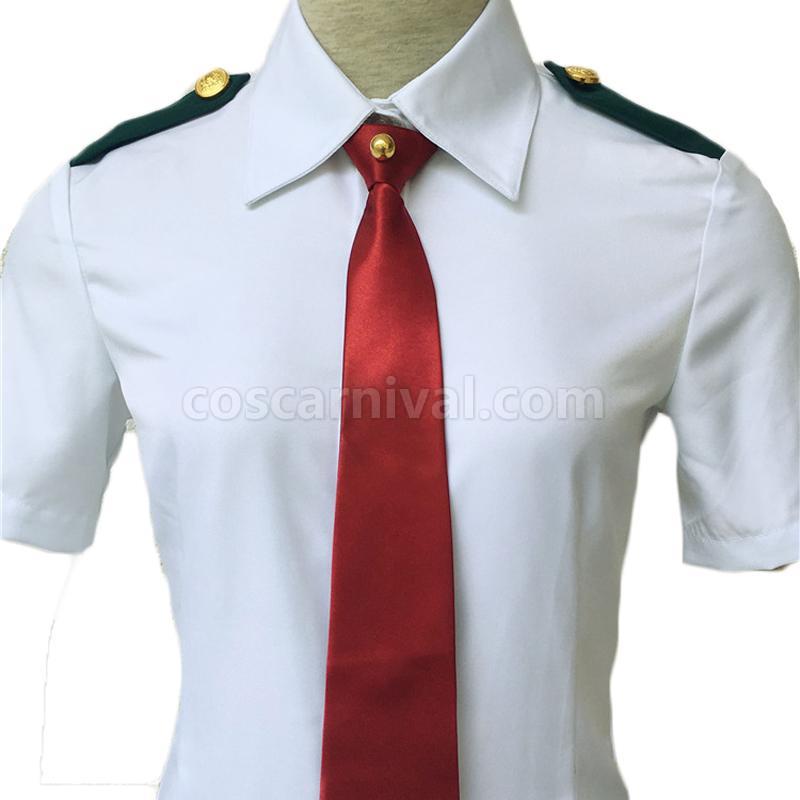My Hero Academia Summer Short Sleeve Uniform Cosplay Costume coscarnival
