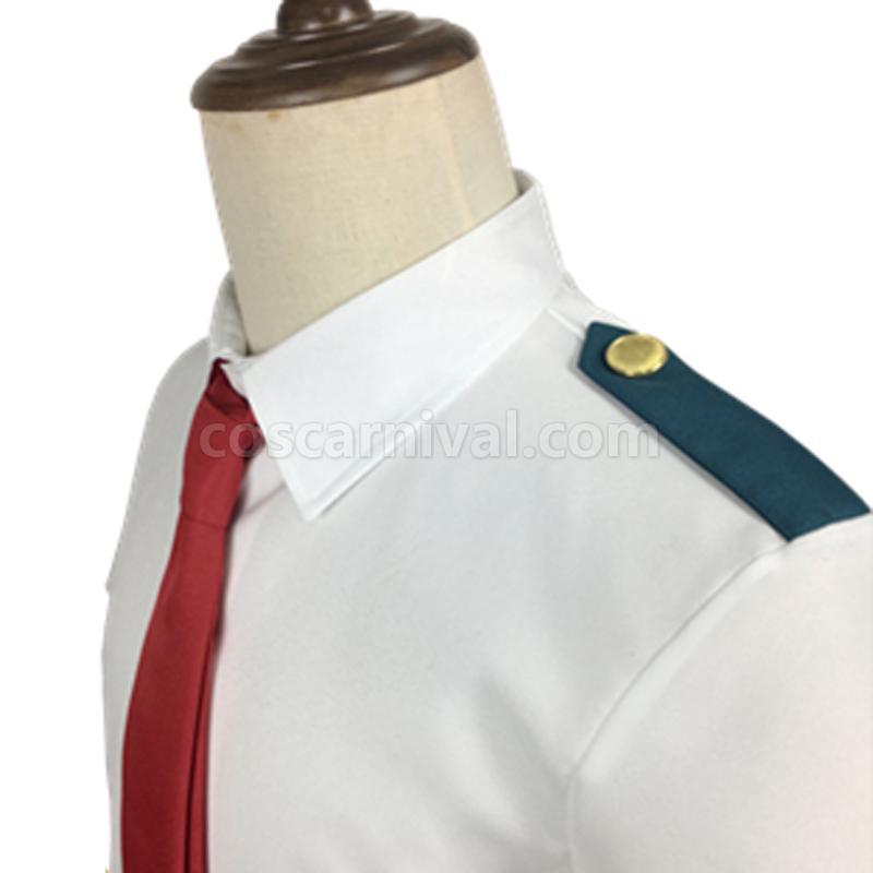 My Hero Academia Summer Short Sleeve Uniform Cosplay Costume coscarnival