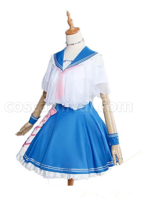 僕のヒーローアカデミア Asui Tsuyu Short Dress Cosplay Costume coscarnival