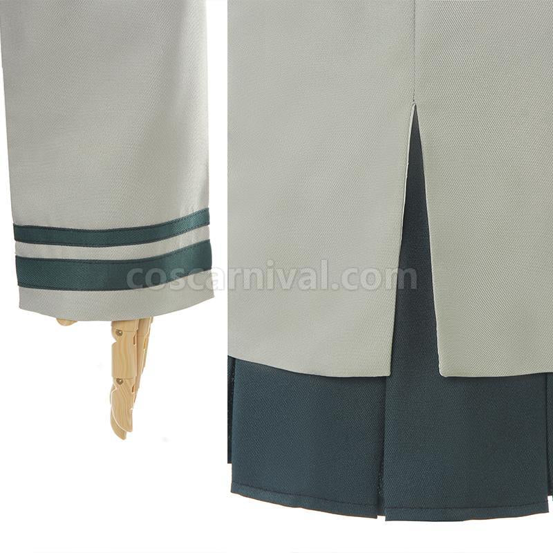 My Hero Academia Tsuyu Asui Students Uniforms Cosplay Costume coscarnival
