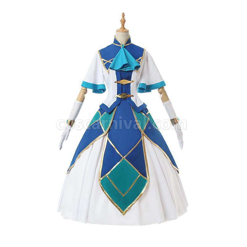 悪役令嬢としての次の人生：すべてのルートは破滅につながる！クレス カタリナ コート ドレス コスプレ コスチューム cocarnival