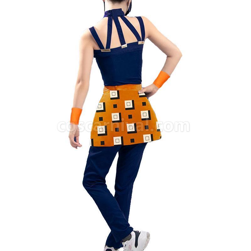 Narancia Ghirga Cosplay Costume, back view