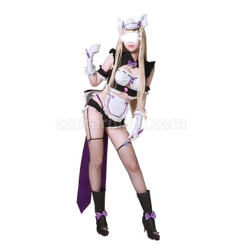 ネコぱら ショコラ サニラ ネコぱら ココナツ レースクイーンver コスプレ衣装 coscarnival