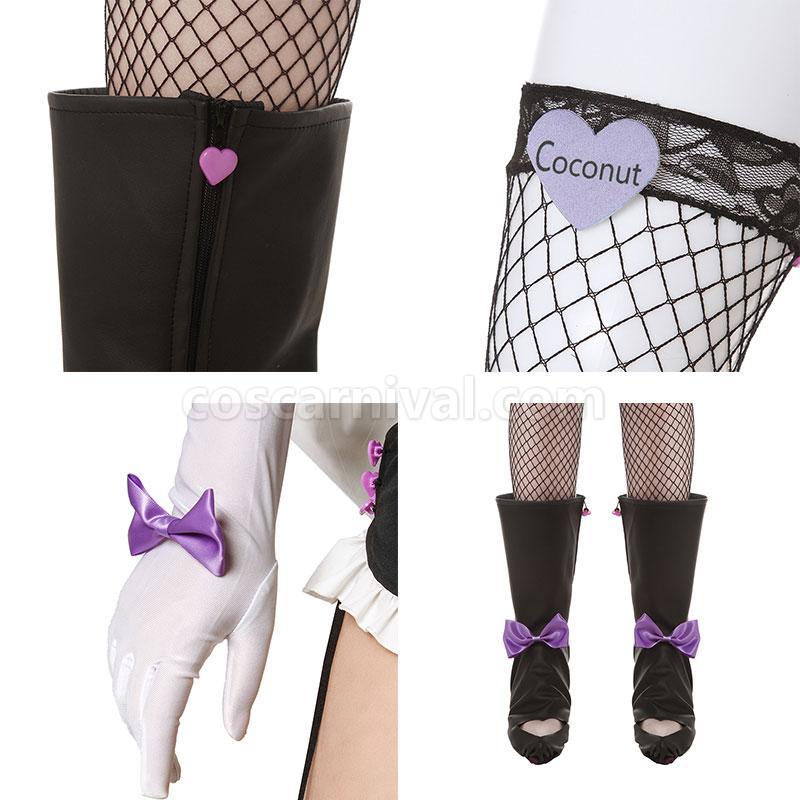 ネコぱら ショコラ サニラ ネコぱら ココナツ レースクイーンver コスプレ衣装 coscarnival