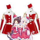 NEKOPARA Chocolat  Vanilla Christmas Dress Cosplay Costume coscarnival