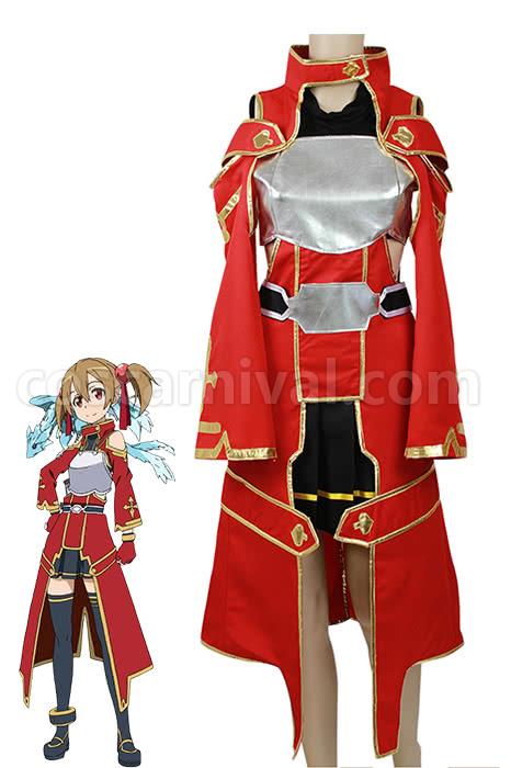 New Sword Art Online Silica Keiko Ayano Female Cosplay Costume coscarnival
