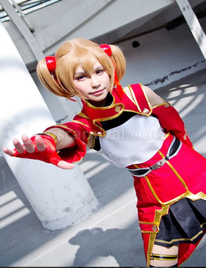 New Sword Art Online Silica Keiko Ayano Female Cosplay Costume coscarnival