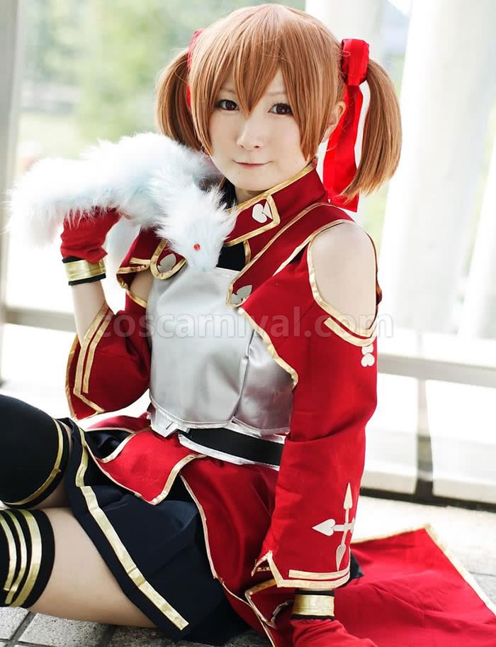 New Sword Art Online Silica Keiko Ayano Female Cosplay Costume coscarnival