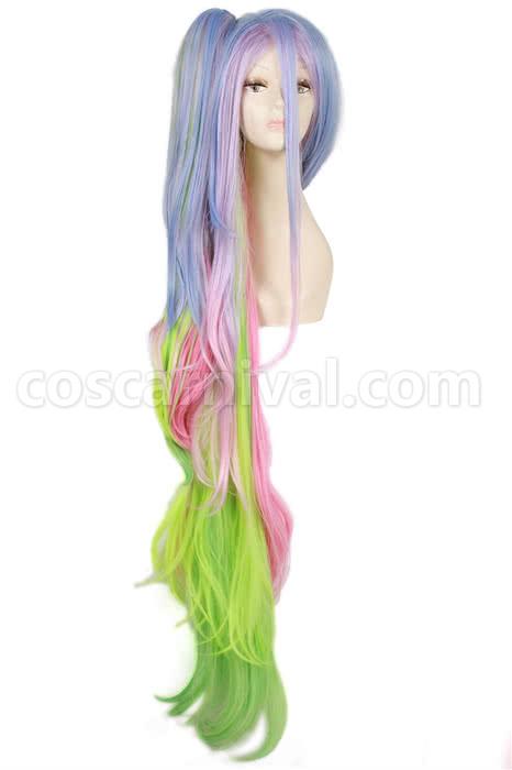 no game no life synthetic wigs 120cm multi color long hair wigs zy131 costumes