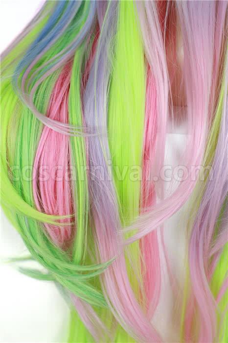 no game no life synthetic wigs 120cm multi color long hair wigs zy131 costumes