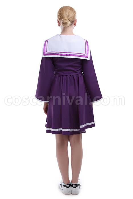No NO Life Shiro Japanese Sailor Suit Cosplay Costume coscarnival