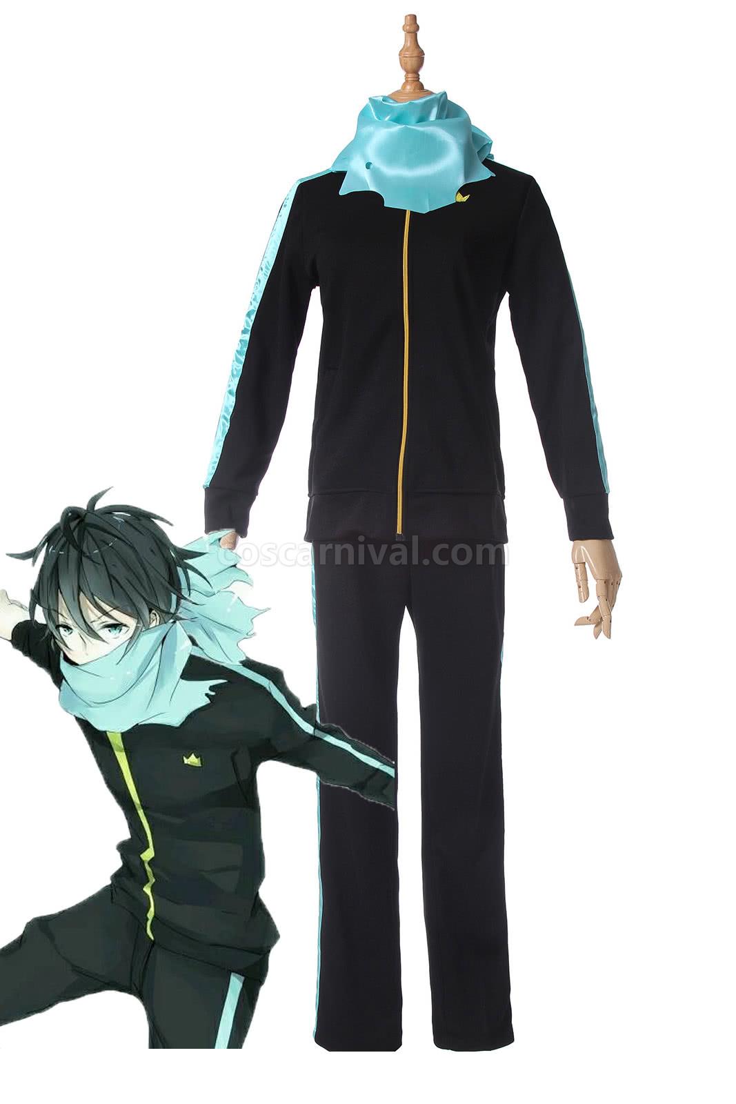 Noragami Yato Jersey Outfits Cosplay Costume coscarnival
