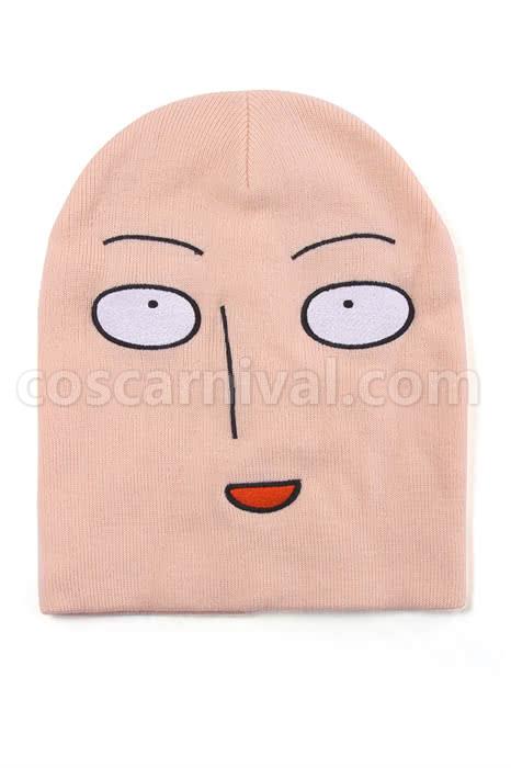 One Punch Man Saitama With Vacant Look Hat Cosplay Costume coscarnival
