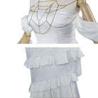 Albedo cosplay costume from Genshin Impact, detail 7