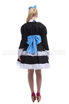 Panty Stocking With Garterbelt Stockings Black Dress Cosplay Costume, back view