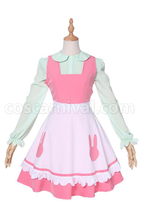 Pre-sale Miss Kobayashi Dragon Maid Kanna Kobayashi Little Red Riding Cosplay Costume coscarnival