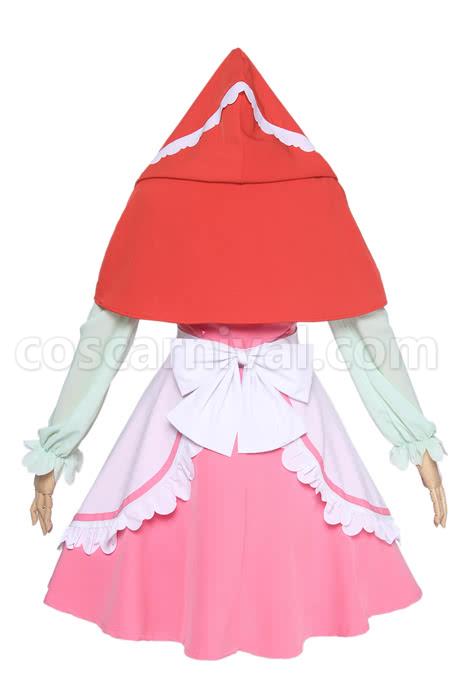 Pre-sale Miss Kobayashi Dragon Maid Kanna Kobayashi Little Red Riding Cosplay Costume coscarnival