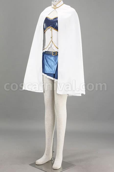 마법소녀 미키 사야카 혼합 드레스 코스프레 의상 coscarnival