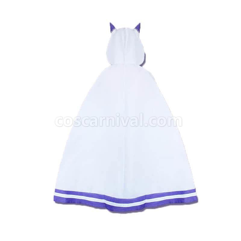 Re: Life in a Different World from Zero Emilia Clock Cosplay Costume coscarnival
