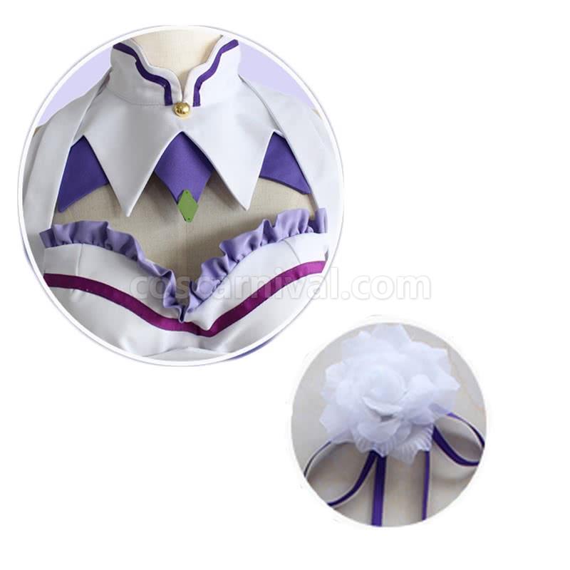 Re: Life in a Different World from Zero Emilia Dresses Cosplay Costume coscarnival