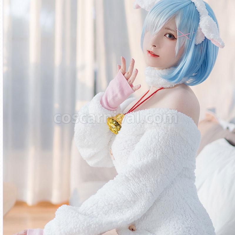 Re : Zero-Starting life in another World Rem Sheep Cosplay Costume coscarnival