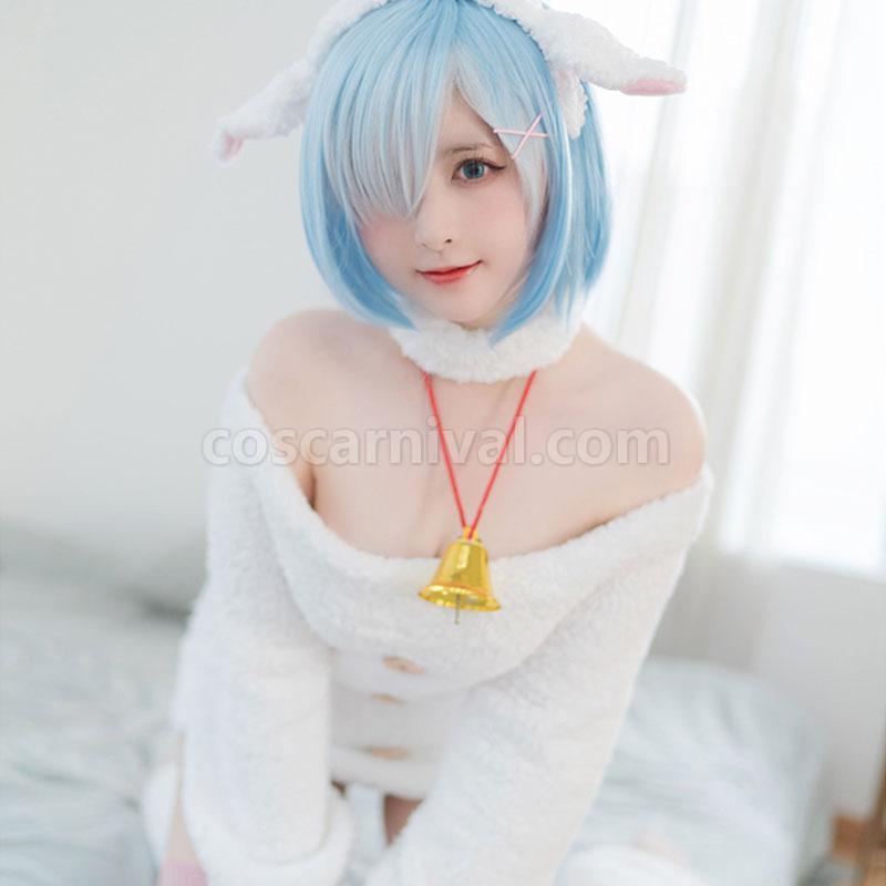 Re : Zero-Starting life in another World Rem Sheep Cosplay Costume coscarnival