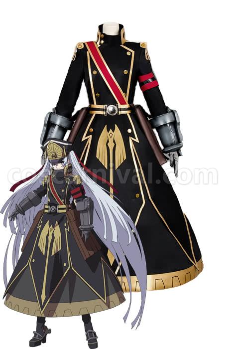 Re:Creators Gunpuku no Himegimi Black Cosplay Costume coscarnival
