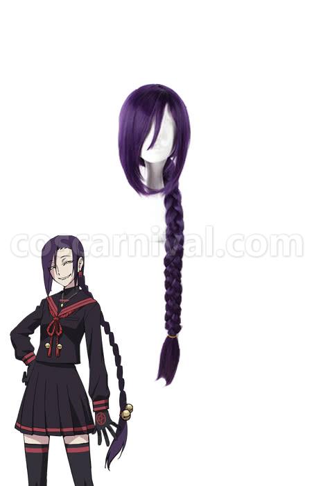 recreators magane chikujoin long purple wigs anime costumes