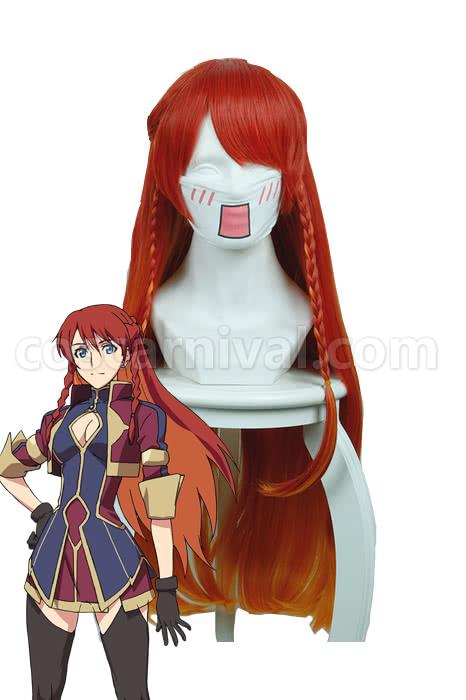 recreators selesia upitiria long orange wigs costume