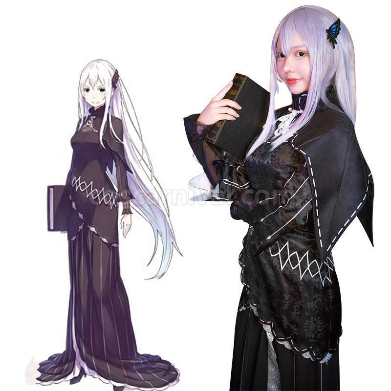 ReZero : Starting Life In Another World Echidna Cosplay Costume coscarnival