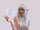 rezero starting life in another world emilia synthetic long grey wigs custom cosplays