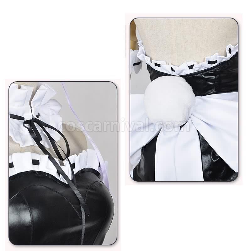 Re:ZERO -Starting Life in Another World Rem Ram Bunny Girl Cosplay Costume coscarnival