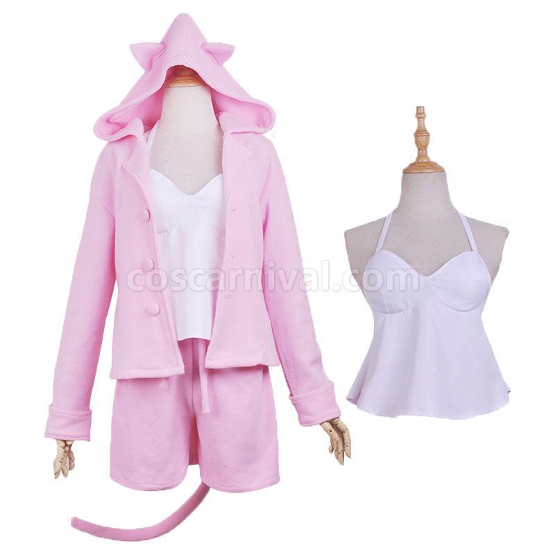 Re:ZERO -Starting Life in Another World Rem Ram Cat Pajamas 2 Colors Daily Cosplay Costume coscarnival