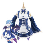 Re:ZERO -Starting Life in Another World Rem Ram Little Devil Cosplay Costume coscarnival
