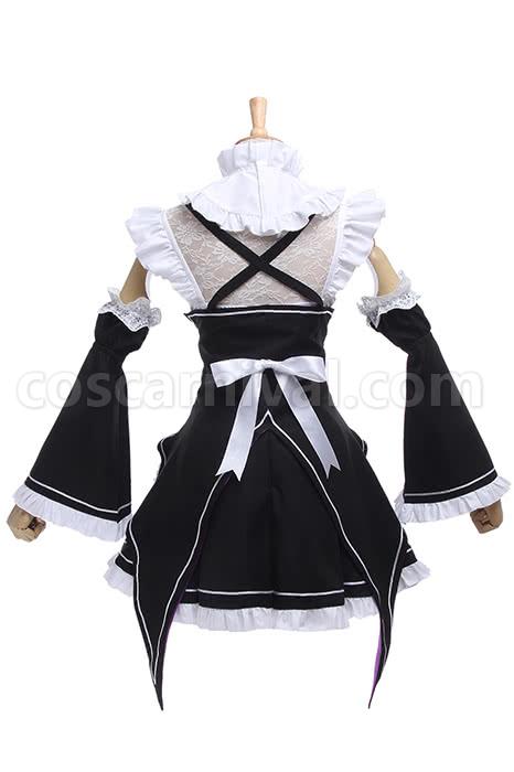 Re:ZERO -Starting Life in Another World Rem Ram Maid Uniforms Dresses Cosplay Costume coscarnival
