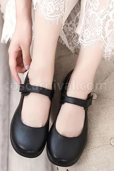 Re:ZERO -Starting Life in Another World Rem Ram Shoes Uniform Cosplay Shoes coscarnival