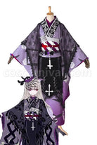 Rozen Maiden Hinaichigo Pink Kimono Cosplay Costume coscarnival